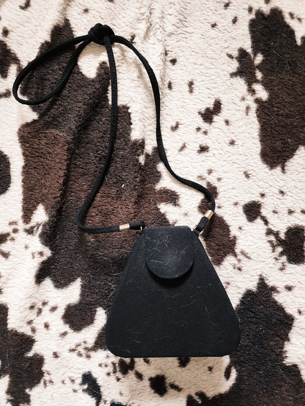 WOMEN'S COPY CAT OF A 60'S MINI BAG - BLACK